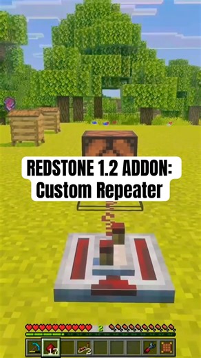 REDSTONE 1.2 ADDON - Custom Repeater