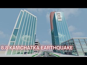 3D STREET EARTHQUAKE SIMULATIONS | Blender | Earthquake | Physic | Simulation | BCB.