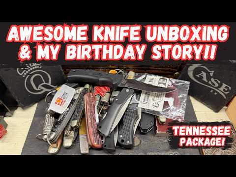 Escaping Friday the 13th! | Awesome Knife Unboxing & Birthday Story!