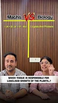 Maths vs Biology Challenge Guess karo ? #challenge #quiz #educaiton