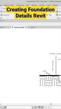 How to create Foundation Details in Revit..