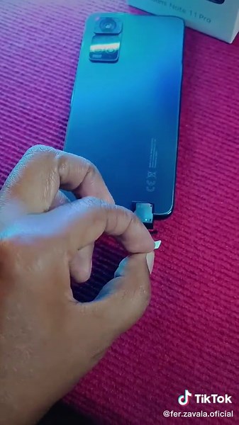 Cómo cambiar el chip en el Xiaomi 12