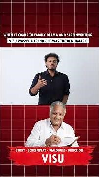 87 Censor Cuts - 1 Brilliant Decision🎬 Visu Saved the Film👑 | Director Visu - Legend | #Shorts