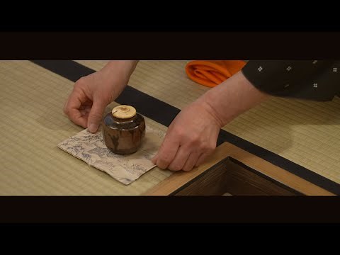 炉 濃茶点前 ～茶入荘～ 【裏千家茶道】