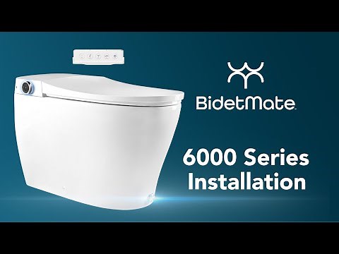 Installation 6000 Series / Intelligent Elongated Bidet Toilet / 2023 #bidet #bidetmate #diy #install