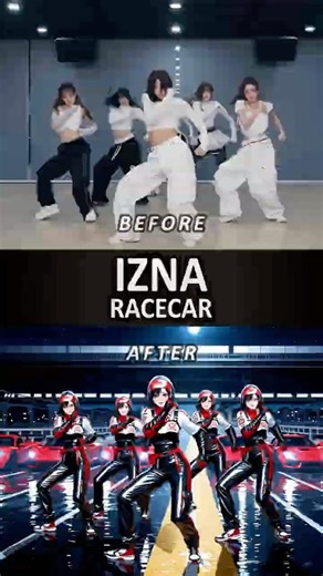 #izna - 'Racecar' (Racing Suits Concept) #Naya #kpop #anime #izna_MammaMia - Dance Performance MV
