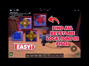 How To FIND ALL KEYSTONE LOCATIONS in Fisch! Roblox Discovery
