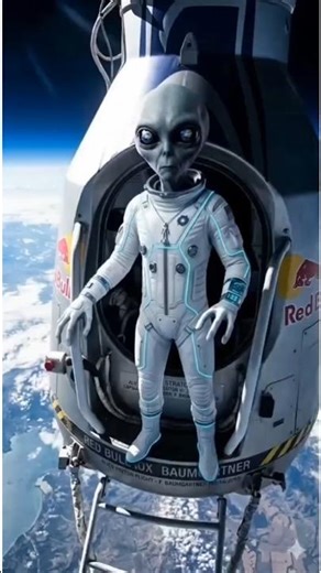 I Jumped From Space (World Record Supersonic Freefall) #RedBullStratos #FelixBaumgartner #Alien #UFO