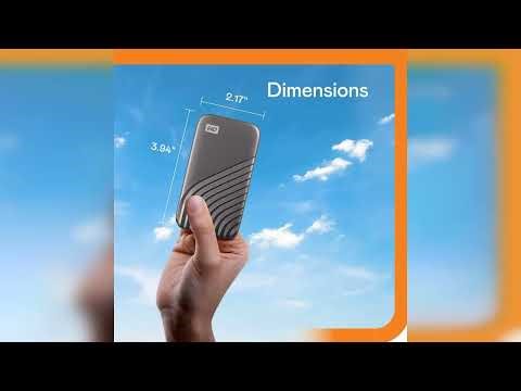 Rezension: WD My Passport SSD 1 TB mobiler SSD Speicher (NVMe-Technologie, USB-C und USB 3.2 Gen-...