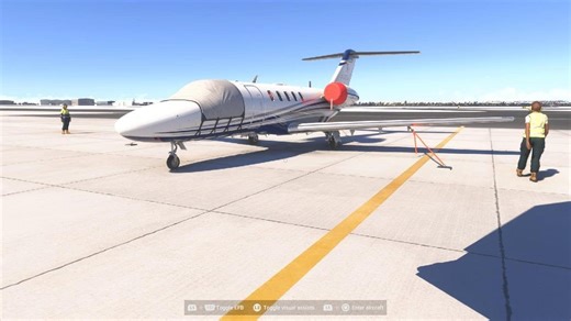 Microsoft Flight Simulator 2024 PS5 - CESSNA CITATION CJ4 COLD & DARK STARTUP -STEP BY STEP TUTORIAL