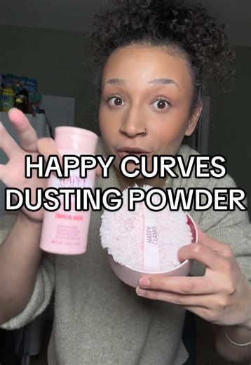 Experience the Sweat-Absorbing Power of Happy Curves Dusting Powder