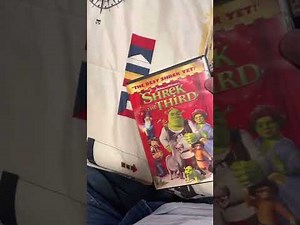 Shrek the Third Widescreen DVD and Revvved Up DVD Unboxing