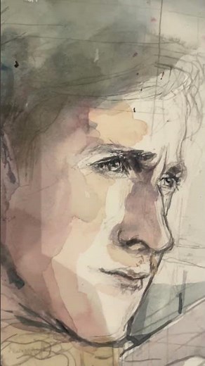 Drive Movie Ryan Gosling Portrait Painting