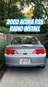2002 Acura RSX radio install! #acura #rsx #dc5