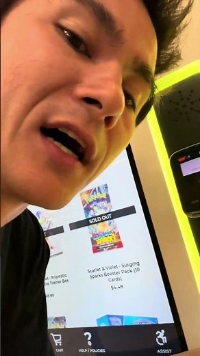 Hack number 2 for Pokémon vending machines #konami #pokemoncards