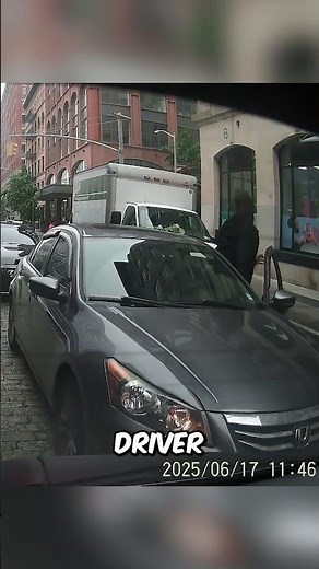 Impatient Driver Gets Instant Karma!