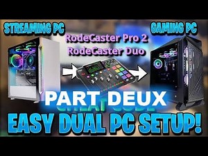 EASY RodeCaster Pro 2 / RodeCaster DUO Dual PC Streaming Setup - PART 2!