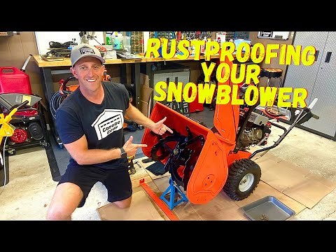 RUSTPROOFING YOUR SNOWBLOWER - Full Course