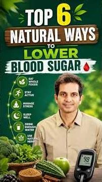 Natural Ways to Lower HbA1c