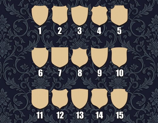 Wood Shield Sign Crest Cutout Heraldic Guard Knight Royal Insignia Emblem - Etsy