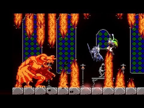 Bloodstained: Ritual of the Night - 8-Bit Nightmare Level and Boss Fight