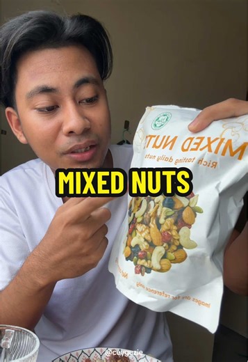 Delicious Mixed Nuts with Yogurt