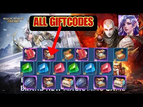 Magic Realm Online & All 5 Giftcodes | 5 Free Codes Magic Realm Online - How to Redeem