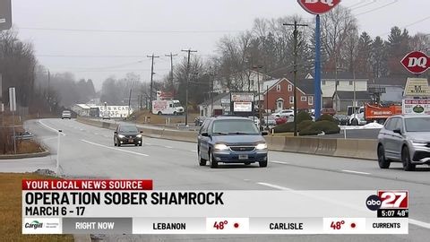 Pennsylvania begins St. Patrick's Day DUI crackdown with Operation Sober Shamrock | Haystack News