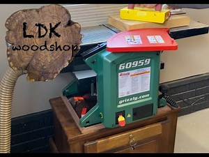 Grizzly G0959 12" Jointer Planer First Use