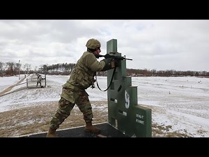 410th Medical Logistics Company Conducts M4 Qualification