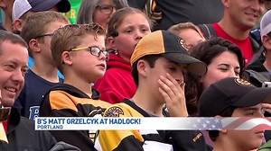 Grzelcyk visits Hadlock field