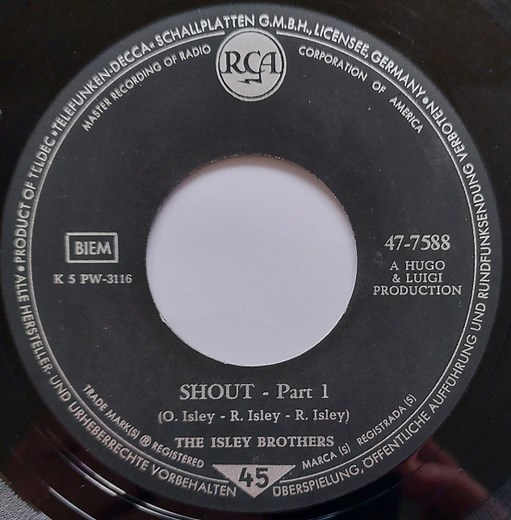 The Isley Brothers - Shout (Part 1) / Shout (Part 2)