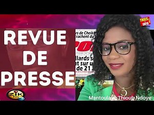 REVUE DE PRESSE ZIK FM 22 10 2022