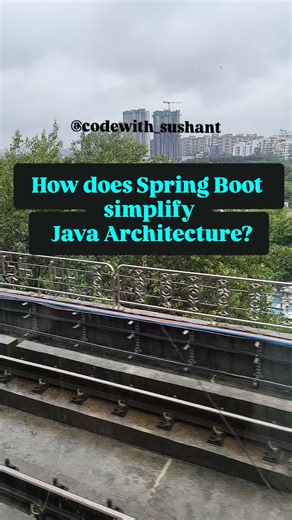 Sushant Kumbhar | 🚀 Why Spring Boot is a Game-Changer for Java Developers 💻⚡ Let’s simplify the magic behind it 👇 ⸻ 1️⃣ Auto (Zero) Configuration Hassle... | Instagram