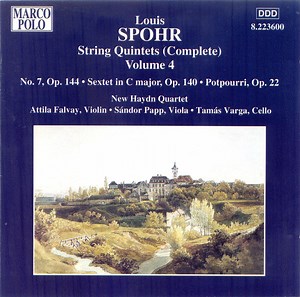 Louis Spohr, New Haydn Quartet, Attila Falvay, Sándor Papp, Tamás Varga - String Quintets (Complete) Vol. 4