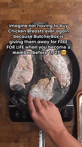 Free Chicken Breasts For LIFE! Resume your ButcherBox membership today and get 3 lbs. of 100% free-range organic Chicken Breasts FREE in every box for the life of your membership. That's a $1037* value! | ButcherBox