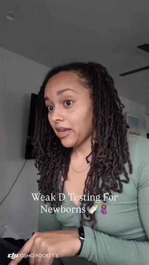 🩸 For my future Blood Bankers: here’s why the weak D test on newborns matters. If mom is Rh negative, and her baby appears Rh negative at immediate spin, you can’t stop there! Less than 0.1 mL of Rh positive blood can trigger mom’s immune system to make a true anti-D antibody 😬 and we absolutely do not want that to happen! That’s why we perform a weak D test: to find out if the baby is truly Rh negative or if they’re actually weak D positive (some babies have an underdeveloped, partial, or mos