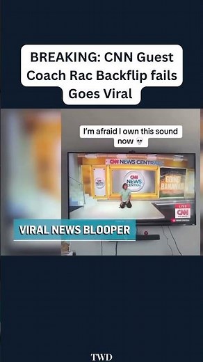 CNN Guest Goes Viral After Backflip Fail