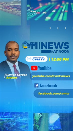 1K views | Watch CVM News at Noon LIVE - 12:00 PM, with Ramon Gordon on CVM-TV, YouTube and Facebook! YouTube - www.youtube.com/@cvmtvnews Facebook - facebook.com/cvmtv #CVMNews | CVM Television | Facebook