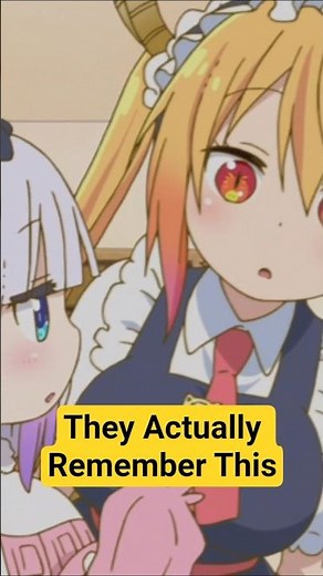 Dragon Maid: The Small Kanna Detail You Probably Missed #kobayashidragonmaid