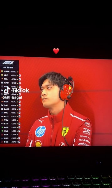 Zhou Guanyu at the British GP: Ferrari Reserve Driver