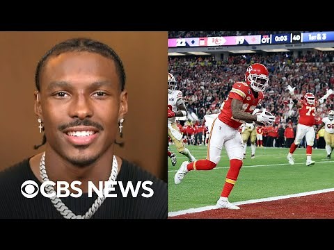 Mecole Hardman Jr. describes game-winning Super Bowl catch