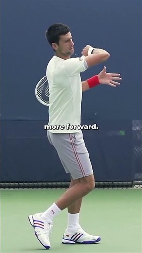 Forehand Topspin: 2 Secrets for Heavy Spin #tennis #forehand #djokovic #tennislife