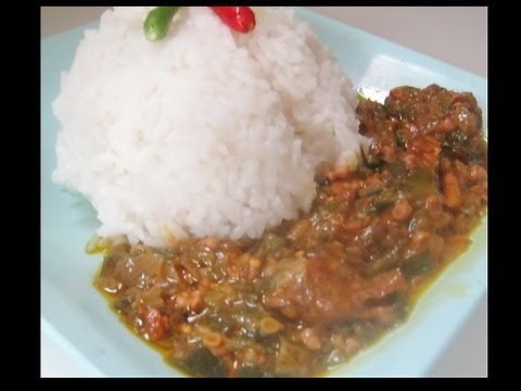 How to cook okra soup - African Food Recipes