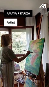 ✨ Immerse yourself in the universe of Amaya F Fariza, where canvases become true explosions of warmth and colour. Her work is a blend of impressionism and figurative art. Built up through successive layers of oil paint, her painting transform familiar scenes and landscapes into a deeply personal visual language. Nature runs through all her work, from expressive portraits to luminous scenes of city and countryside life. With a fresh, dynamic palette, Amaya captures the nostalgia and invigorating 