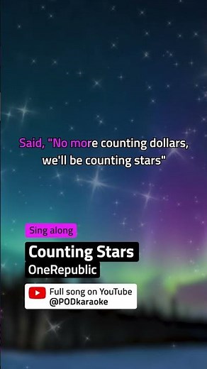 OneRepublic - Counting Stars