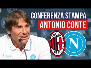 CONTE in press conference for MILAN NAPOLI 🎙️ Serie A 2025-26 ⚽ FULL VIDEO