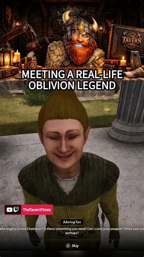 I Finally Met the Adoring Fan in Oblivion 😂