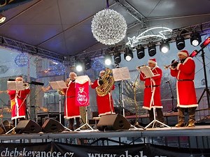 Vánoční trhy Cheb 2022 / Eger Weihnachtsmarkt 2022