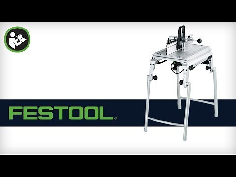 Festool CMS Router Table - Getting Started: Setup & Calibration